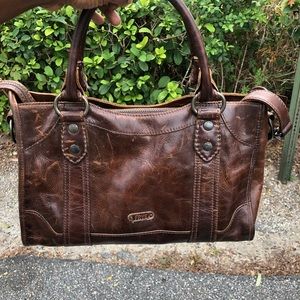 Brown Frye handbag